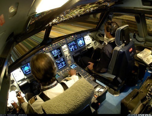 Cockpit Airbus A320-211