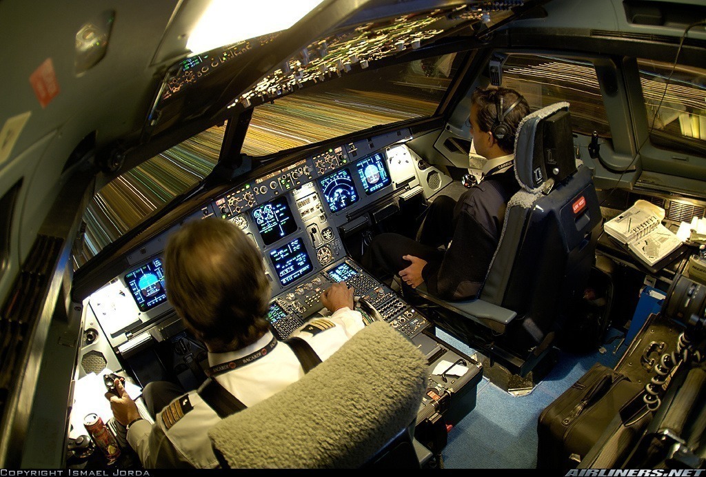 Cockpit Airbus A320-211