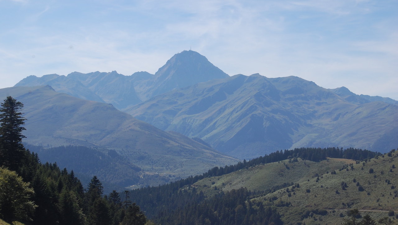 Pic-du-midi vu depuis le Col d'Aspin