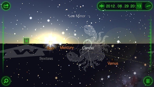 Des applications iPhone et iPad pour observer le ciel nocturne en réalité virtuelle, piloter son télescope
