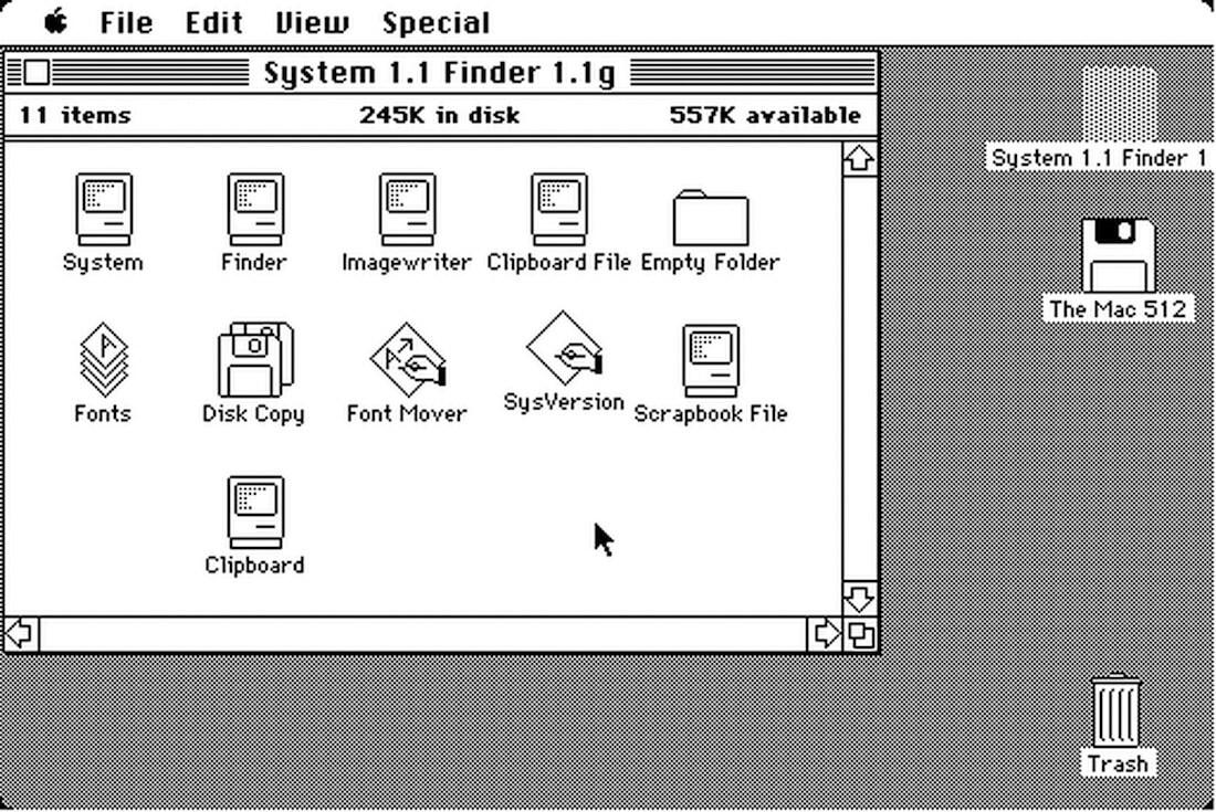 Apple Original Desktop 1984