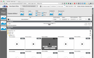MyTF1 portail Backoffice prototype UI Axure