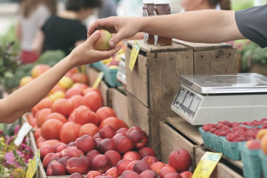 Marché alimentaire