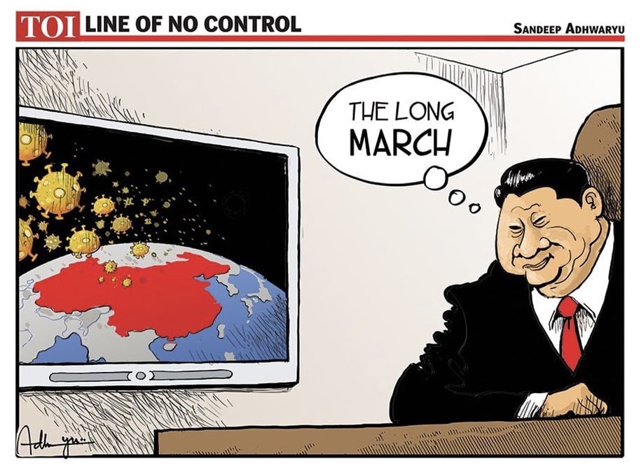 The Long March by Sandeep Adhwaryu (The Times of India) 