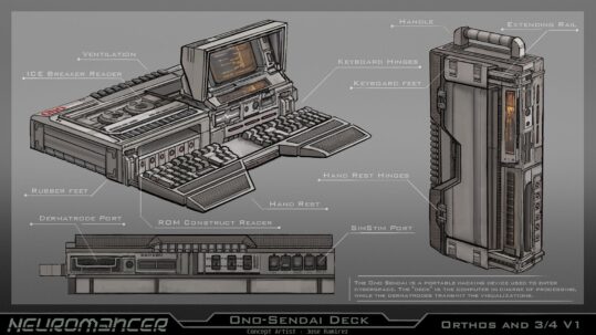 ono-sendai Cyberdeck NEUROMANCER