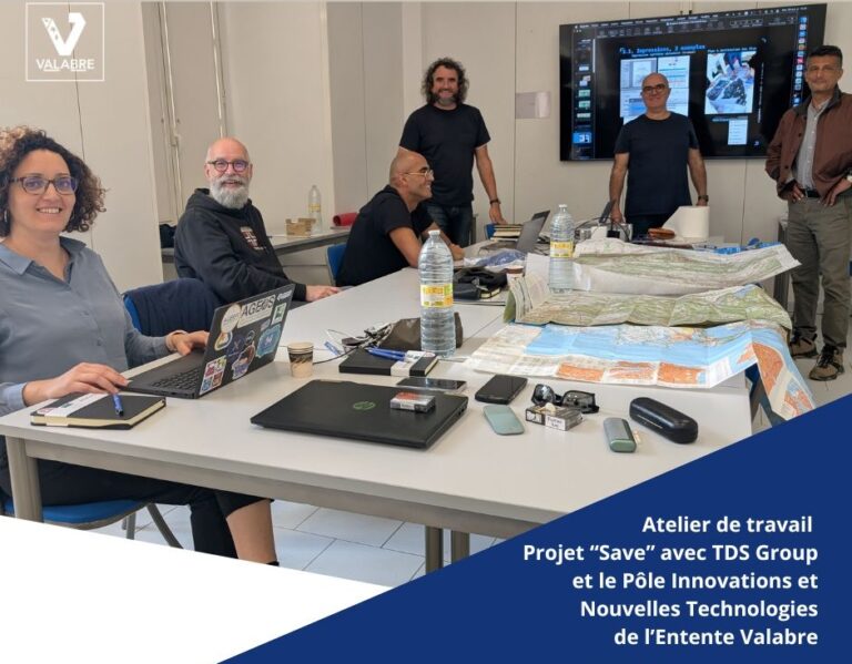 atelier de travail dans les locaux de l'ntente Valabre
