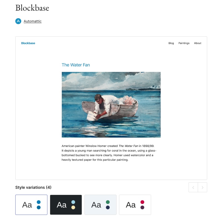 Blockbase Theme